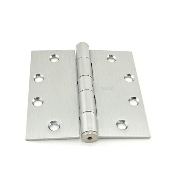 Best Hinges 4-1/2inx4-1/2in Steel Full Mortise Standard Weight Square Corner Hinge Non Removable Pin # F17941226DNRP - main